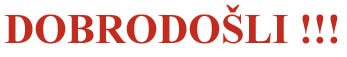 dobrodosli